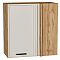 Шкаф верхний прямой угловой Фрейм Cream Silk Дуб Вотан 716*700*345
