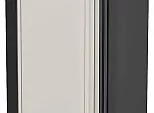 Шкаф верхний прямой угловой Фрейм Cream Silk Graphite 716*700*345