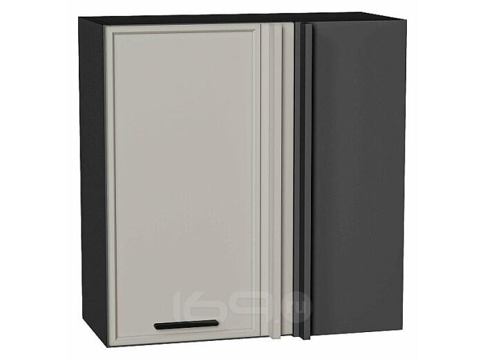 Шкаф верхний прямой угловой Фрейм Grey Silk Graphite 716*700*345