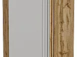 Шкаф верхний прямой угловой Фьюжн Silky Light Grey Дуб Вотан 716*700*345