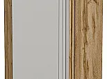 Шкаф верхний прямой угловой Фьюжн Silky Light Grey Дуб Вотан 920*700*345