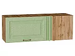 Шкаф верхний прямой угловой горизонтальный Ницца Дуб оливковый/Дуб Вотан 358*1000*350