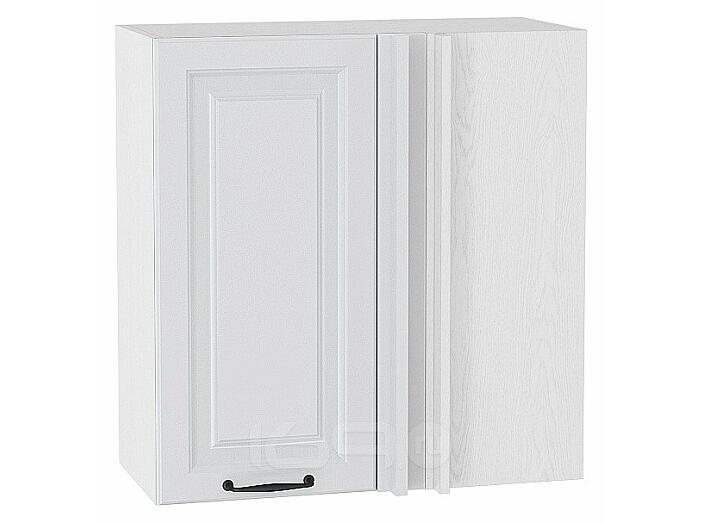 Шкаф верхний прямой угловой Ницца Blanco/Белый 716*690*345