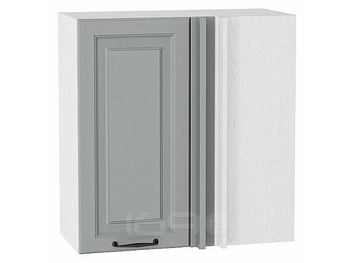 Шкаф верхний прямой угловой Ницца Magnum/Белый 716*690*345