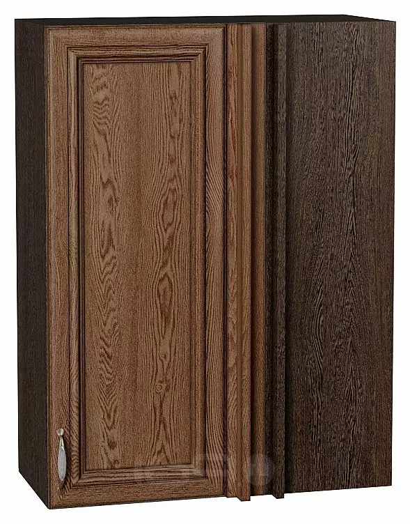 Шкаф верхний прямой угловой Шале Brown Dreamline
