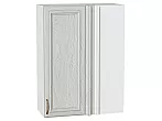 Шкаф верхний прямой угловой Шале White Dreamline Белый 920*690*345