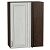 Шкаф верхний прямой угловой Шале White Dreamline Венге 920*690*345