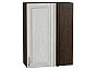 Шкаф верхний прямой угловой Шале White Dreamline Венге 920*690*345