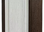 Шкаф верхний прямой угловой Шале White Dreamline Венге 920*690*345