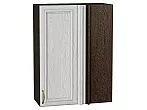 Шкаф верхний прямой угловой Шале White Dreamline Венге 920*690*345