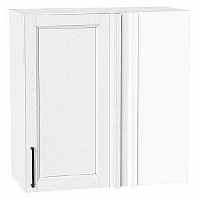 Шкаф верхний прямой угловой Сканди White Silkwood/Белый 716*700*345