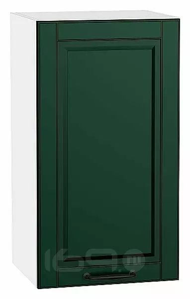 Шкаф верхний с 1-ой дверцей Дублин Special Green/Белый 716*400*318