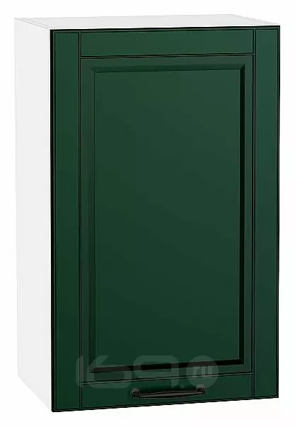 Шкаф верхний с 1-ой дверцей Дублин Special Green/Белый 716*450*318