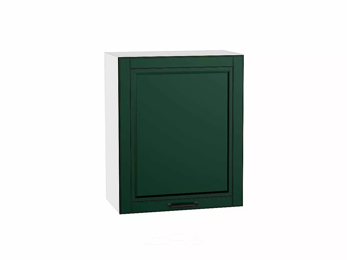 Шкаф верхний с 1-ой дверцей Дублин Special Green/Белый 716*600*318