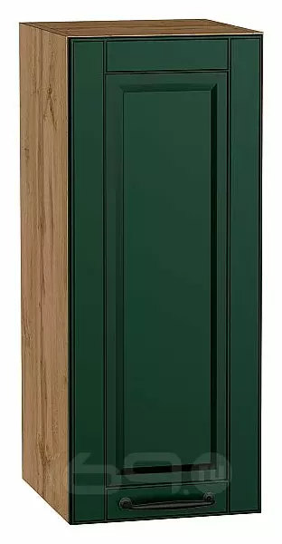 Шкаф верхний с 1-ой дверцей Дублин Special Green/Дуб Вотан 716*300*318