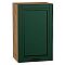 Шкаф верхний с 1-ой дверцей Дублин Special Green/Дуб Вотан 716*450*318