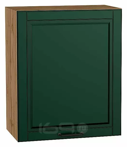 Шкаф верхний с 1-ой дверцей Дублин Special Green/Дуб Вотан 716*600*318