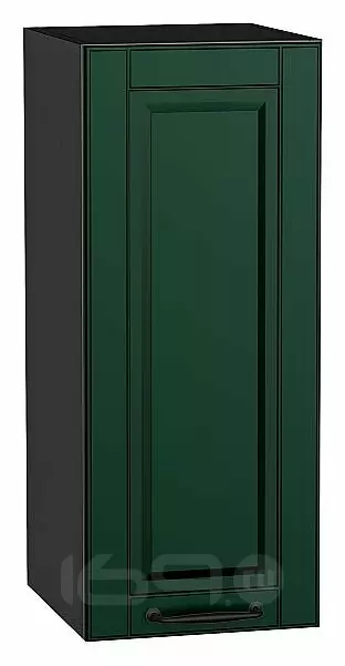 Шкаф верхний с 1-ой дверцей Дублин Special Green/Graphite 716*300*318