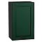 Шкаф верхний с 1-ой дверцей Дублин Special Green/Graphite 716*450*318