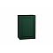 Шкаф верхний с 1-ой дверцей Дублин Special Green/Graphite 716*500*318