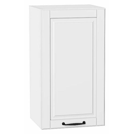 Шкаф верхний с 1-ой дверцей Дублин Special White/Белый 716*400*318