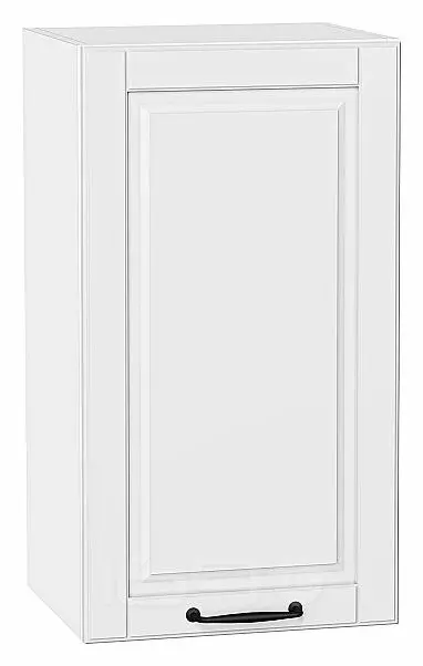 Шкаф верхний с 1-ой дверцей Дублин Special White/Белый 716*400*318