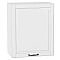 Шкаф верхний с 1-ой дверцей Дублин Special White/Белый 716*600*318
