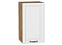 Шкаф верхний с 1-ой дверцей Дублин Special White/Дуб Вотан 716*400*318