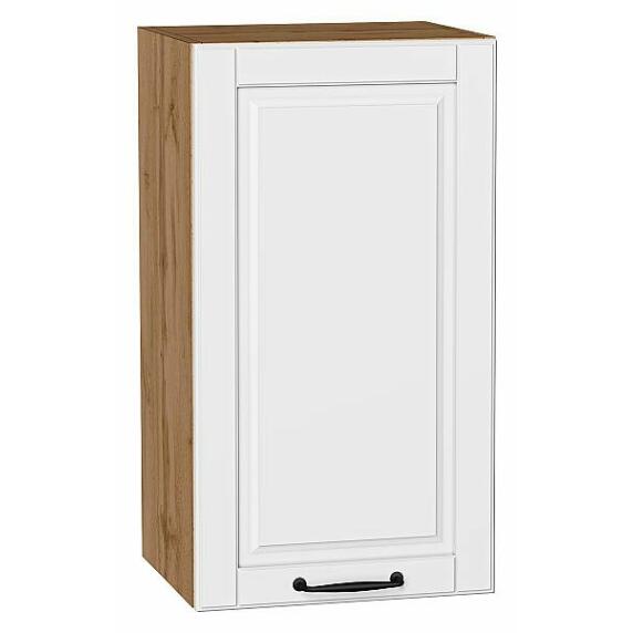 Шкаф верхний с 1-ой дверцей Дублин Special White/Дуб Вотан 716*400*318