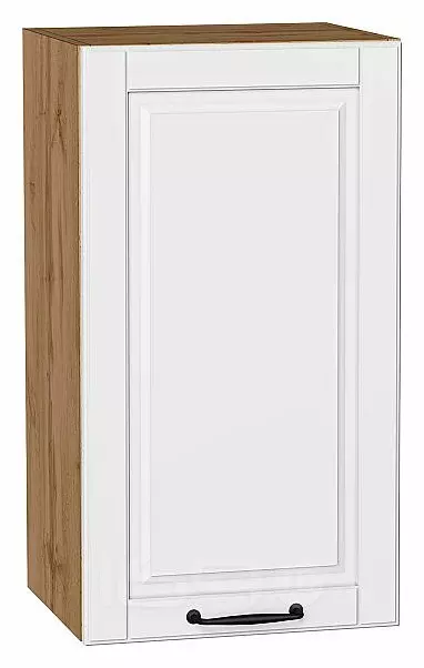 Шкаф верхний с 1-ой дверцей Дублин Special White/Дуб Вотан 716*400*318