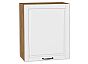 Шкаф верхний с 1-ой дверцей Дублин Special White/Дуб Вотан 716*600*318