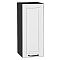 Шкаф верхний с 1-ой дверцей Дублин Special White/Graphite 716*300*318