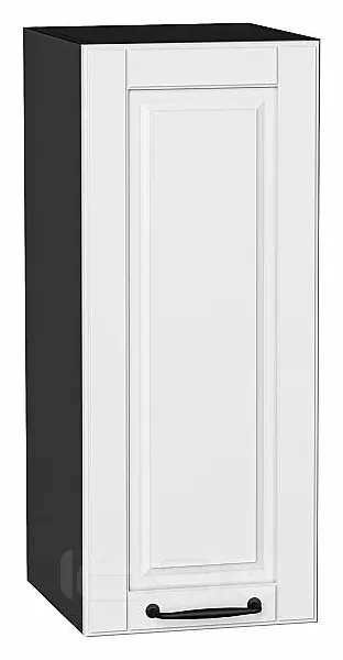 Шкаф верхний с 1-ой дверцей Дублин Special White/Graphite 716*300*318