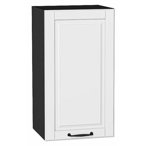 Шкаф верхний с 1-ой дверцей Дублин Special White/Graphite 716*400*318