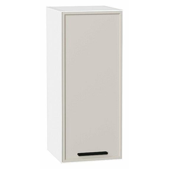 Шкаф верхний с 1-ой дверцей Фрейм Cream Silk Белый 716*300*324