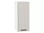 Шкаф верхний с 1-ой дверцей Фрейм Cream Silk Белый 716*300*324