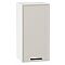 Шкаф верхний с 1-ой дверцей Фрейм Cream Silk Белый 716*350*324