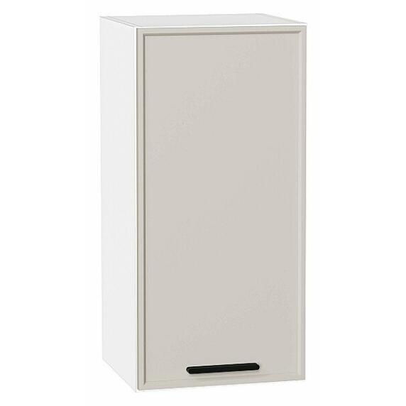 Шкаф верхний с 1-ой дверцей Фрейм Cream Silk Белый 716*350*324