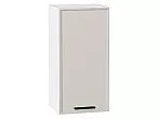 Шкаф верхний с 1-ой дверцей Фрейм Cream Silk Белый 716*350*324