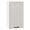Шкаф верхний с 1-ой дверцей Фрейм Cream Silk Белый 716*400*324
