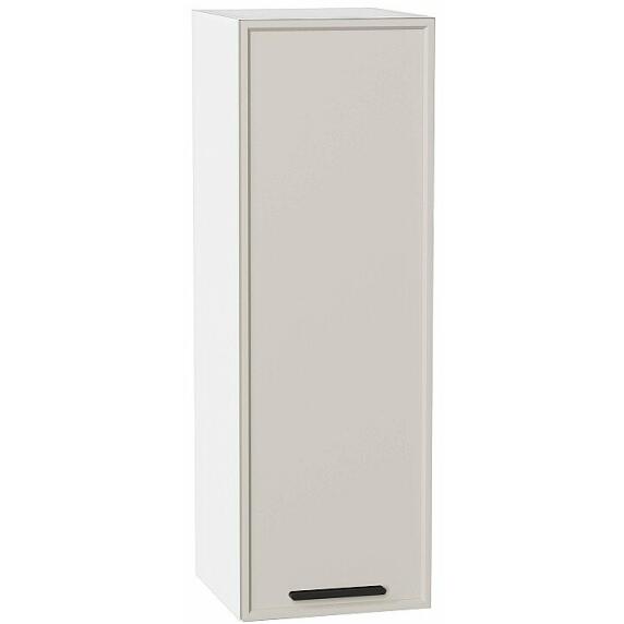 Шкаф верхний с 1-ой дверцей Фрейм Cream Silk Белый 920*300*324