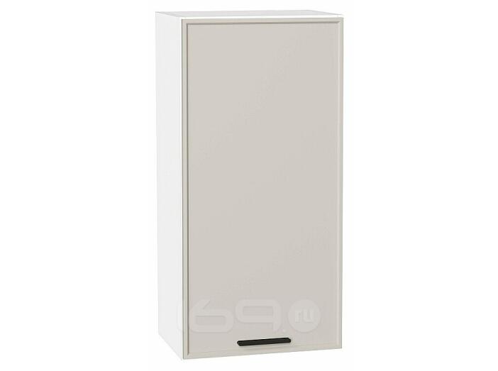 Шкаф верхний с 1-ой дверцей Фрейм Cream Silk Белый 920*450*324