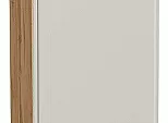Шкаф верхний с 1-ой дверцей Фрейм Cream Silk Дуб Вотан 716*400*324