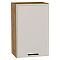 Шкаф верхний с 1-ой дверцей Фрейм Cream Silk Дуб Вотан 716*450*324 Шкаф верхний с 1-ой дверцей Фрейм Cream Silk Дуб Вотан 716*450*324
