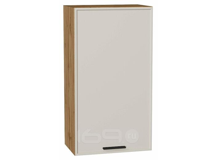 Шкаф верхний с 1-ой дверцей Фрейм Cream Silk Дуб Вотан 920*500*324