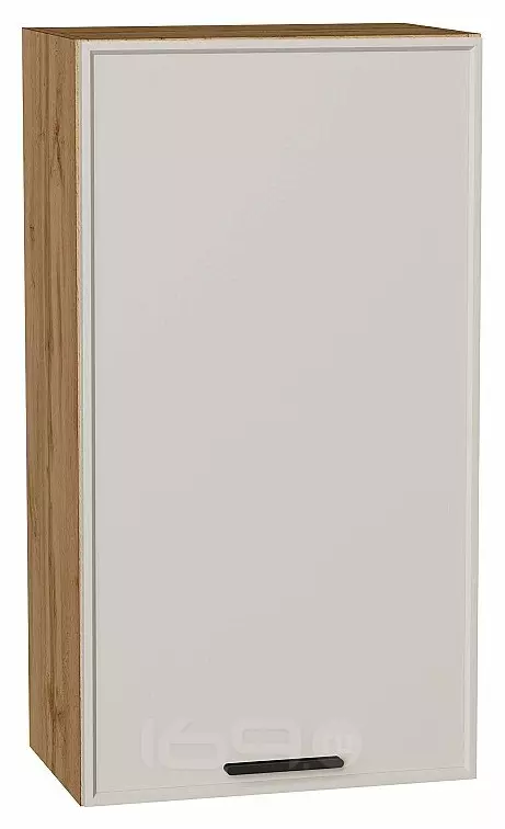 Шкаф верхний с 1-ой дверцей Фрейм Cream Silk Дуб Вотан 920*500*324