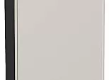 Шкаф верхний с 1-ой дверцей Фрейм Cream Silk Graphite 716*600*324