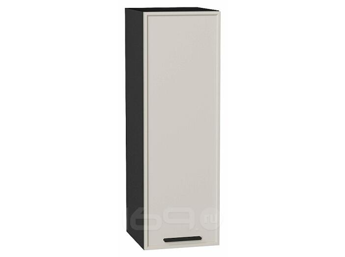 Шкаф верхний с 1-ой дверцей Фрейм Cream Silk Graphite 920*300*324