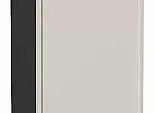 Шкаф верхний с 1-ой дверцей Фрейм Cream Silk Graphite 920*300*324