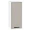 Шкаф верхний с 1-ой дверцей Фрейм Grey Silk Белый 716*300*324 Шкаф верхний с 1-ой дверцей Фрейм Grey Silk Белый 716*300*324
